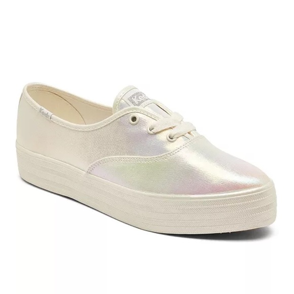 Keds Shoes - Keds Women's Point Canvas Lace-Up Platform Casual Sneakers size 10
